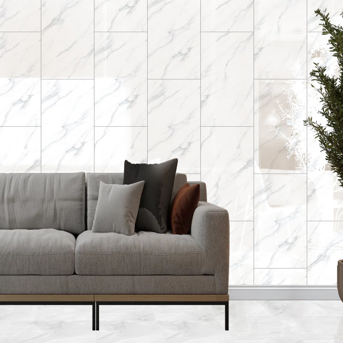 Mirage Pearl Gloss 30X60cm Bathroom Kitchen Ceramic Wall Tile – Tile Topia