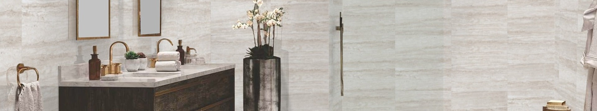 Travertijn Effect Travertine Effect Tiles – Tile Topia