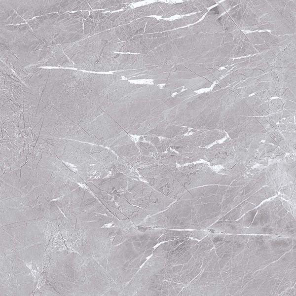 Misty Ocean Grey Glossy Porcelain 60X60cm Wall Floor Tiles