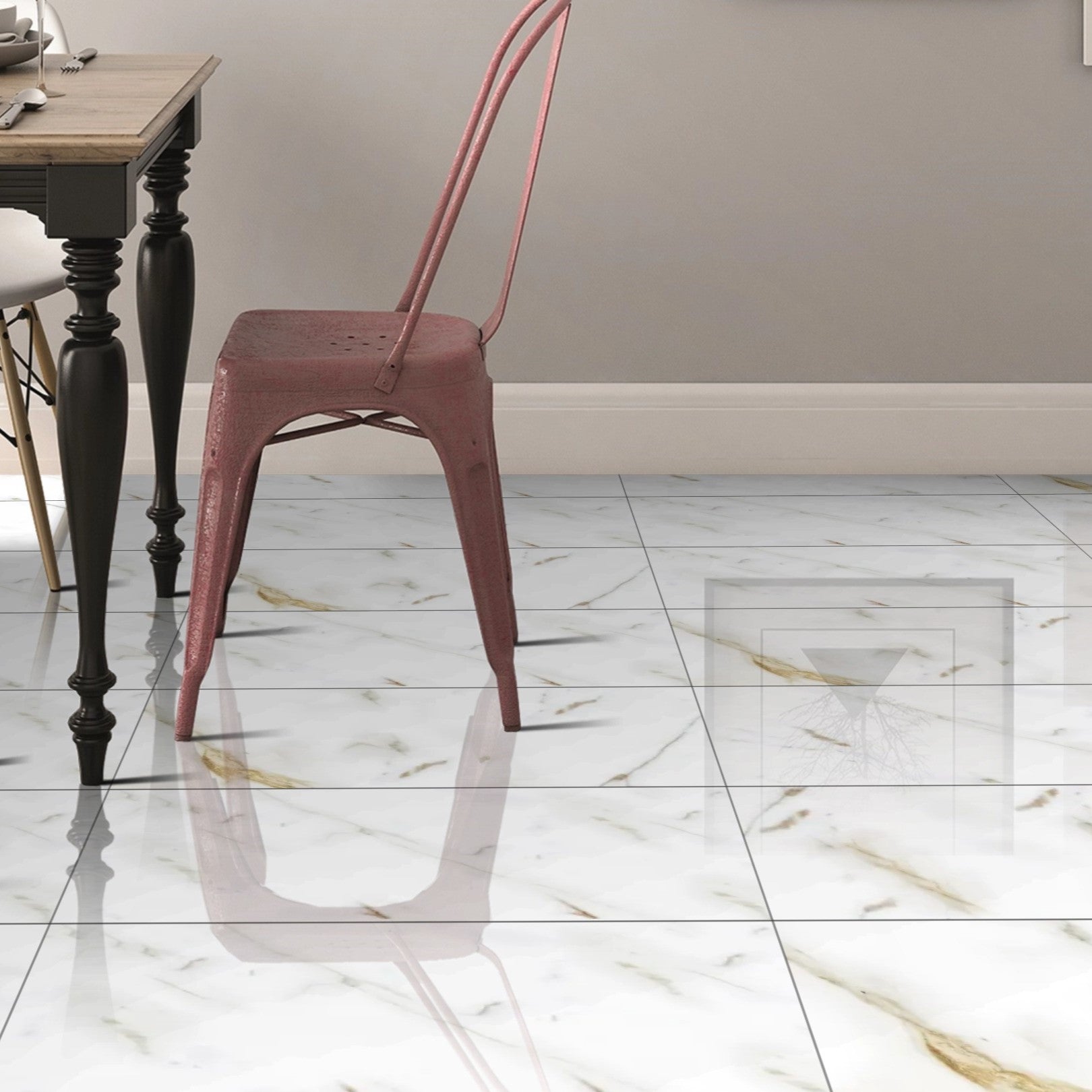 Golden Carara Porcelain 30x60cm Wall and Floor Tiles