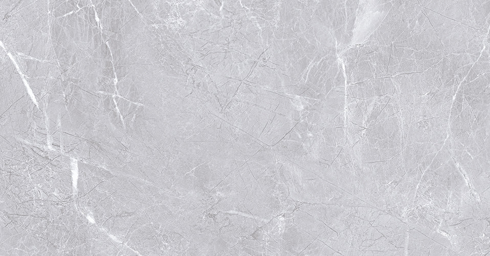 Misty Ocean Grey Glossy Porcelain 30X60cm Wall Floor Tiles