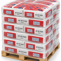 AZ 59 FLEX S1 Standard Wall & Floor Adhesive – White - Pallet of 48 Bags