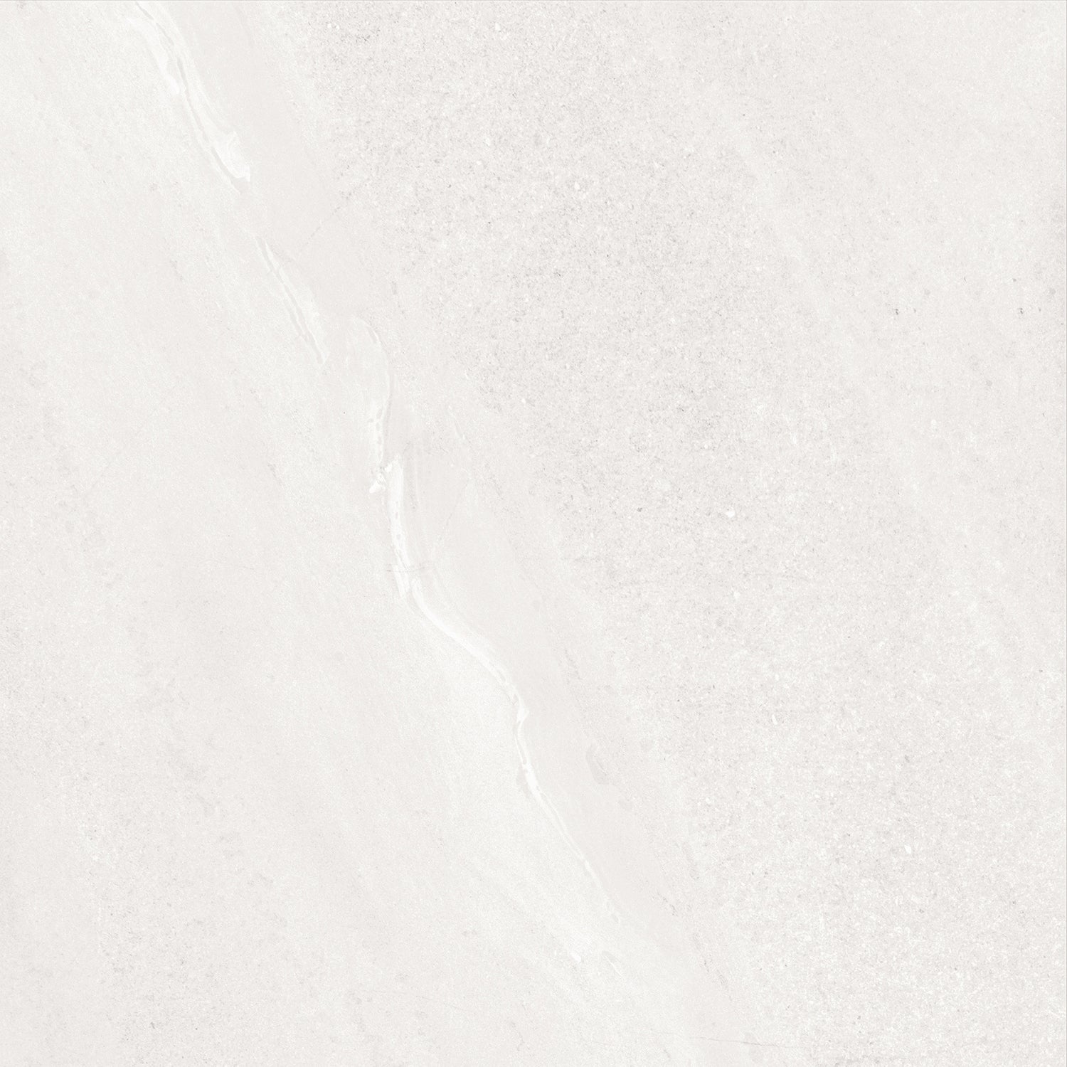 Alpine White Gloss Porcelain 60x60cm Wall and Floor Tiles