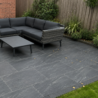 Anthracite Outdoor Porcelain Paving Slabs 600x900mm R11 Anti‑Slip 20mm