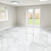 Azure Frost Onyx Gloss Porcelain 60X60cm Wall Floor Tile
