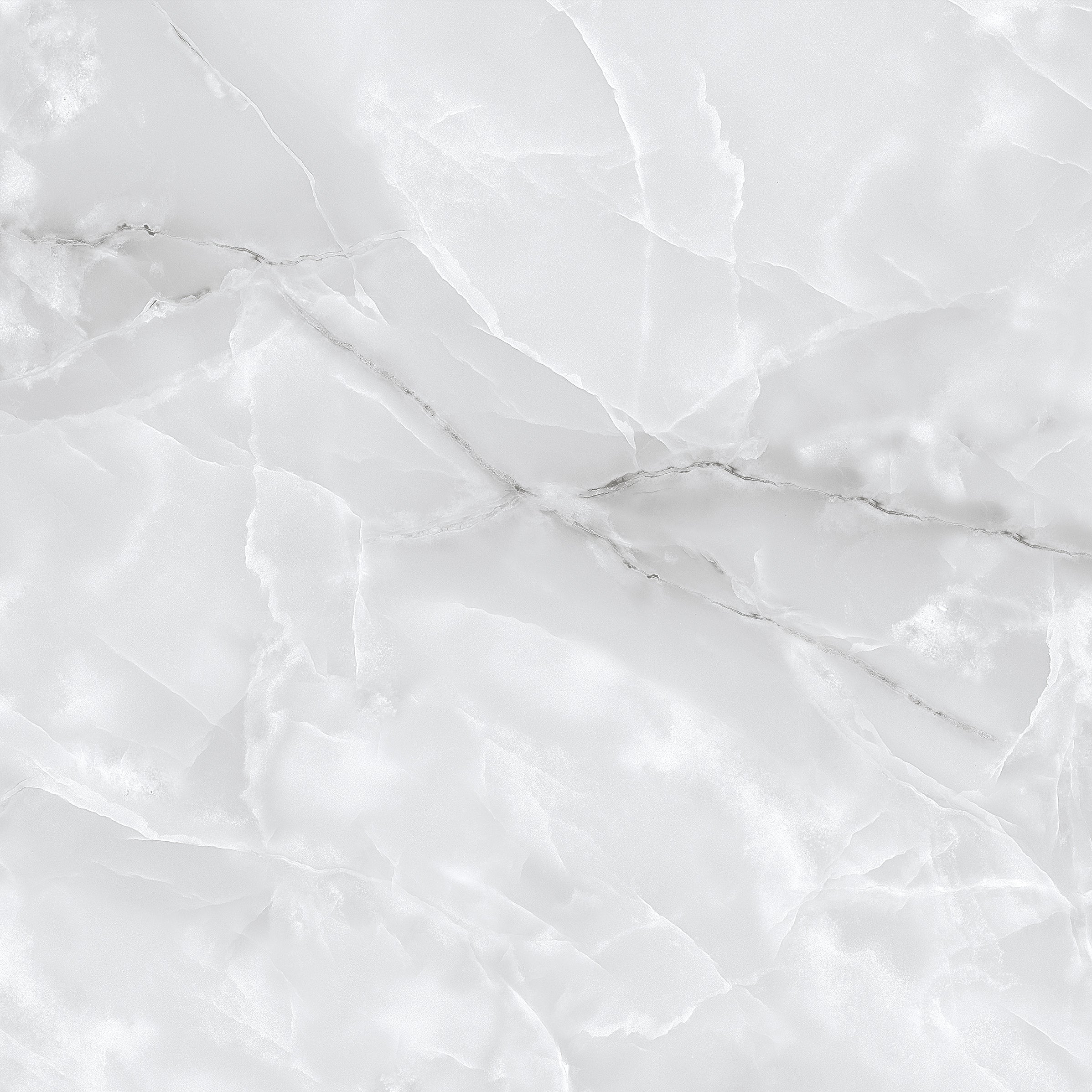 Azure Frost Onyx Gloss Porcelain 80x80cm Wall and Floor Tiles