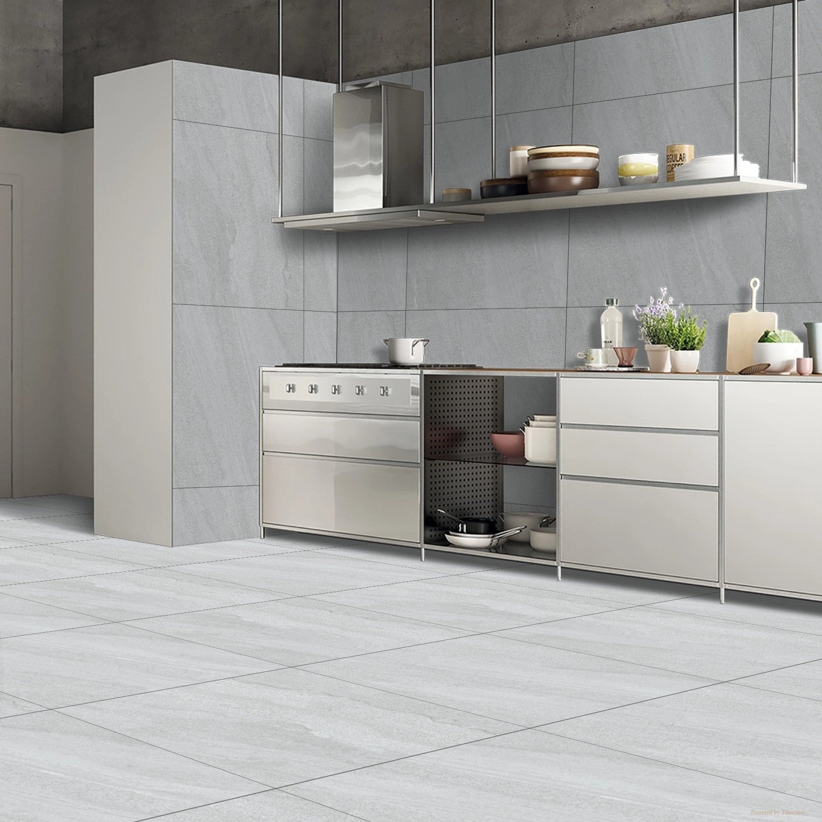 Sahara Grey Sugar Finish Porcelain 60x60cm Wall and Floor Tiles