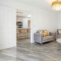 Echo Fantasy Gold Gloss Porcelain 60x120cm Wall and Floor Tile