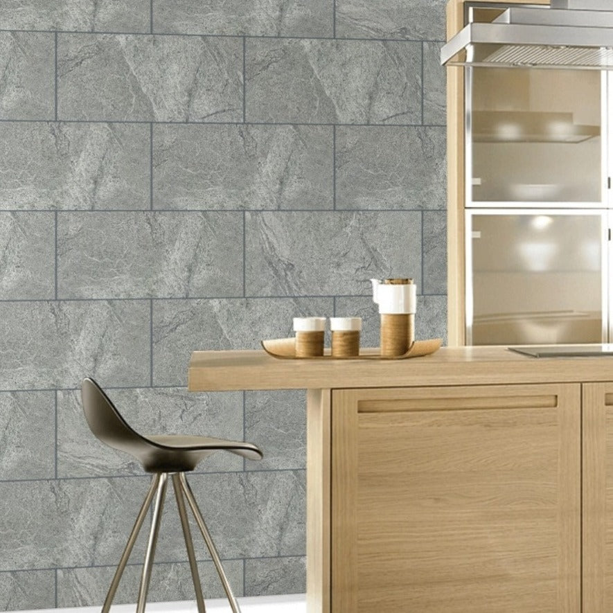 Enigma Grey Porcelain Gloss 30x60cm Indoor Wall And Floor Tiles
