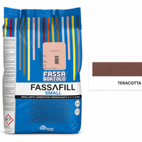 Fassa Fassafill Small Terracotta (Cotto) Water-Repellent Cement Grout 0–5mm – 5kg