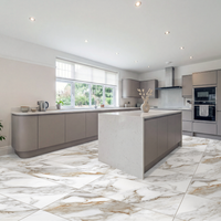 Golden Dune Marble Matt Porcelain 60x120cm Wall and Floor Tiles