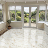 Honey Gold Gloss Porcelain 60x120cm Wall and Floor Tiles