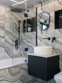 Latin Grey Glossy Glitter Carving 60x120cm Porcelain Wall And Floor Tiles