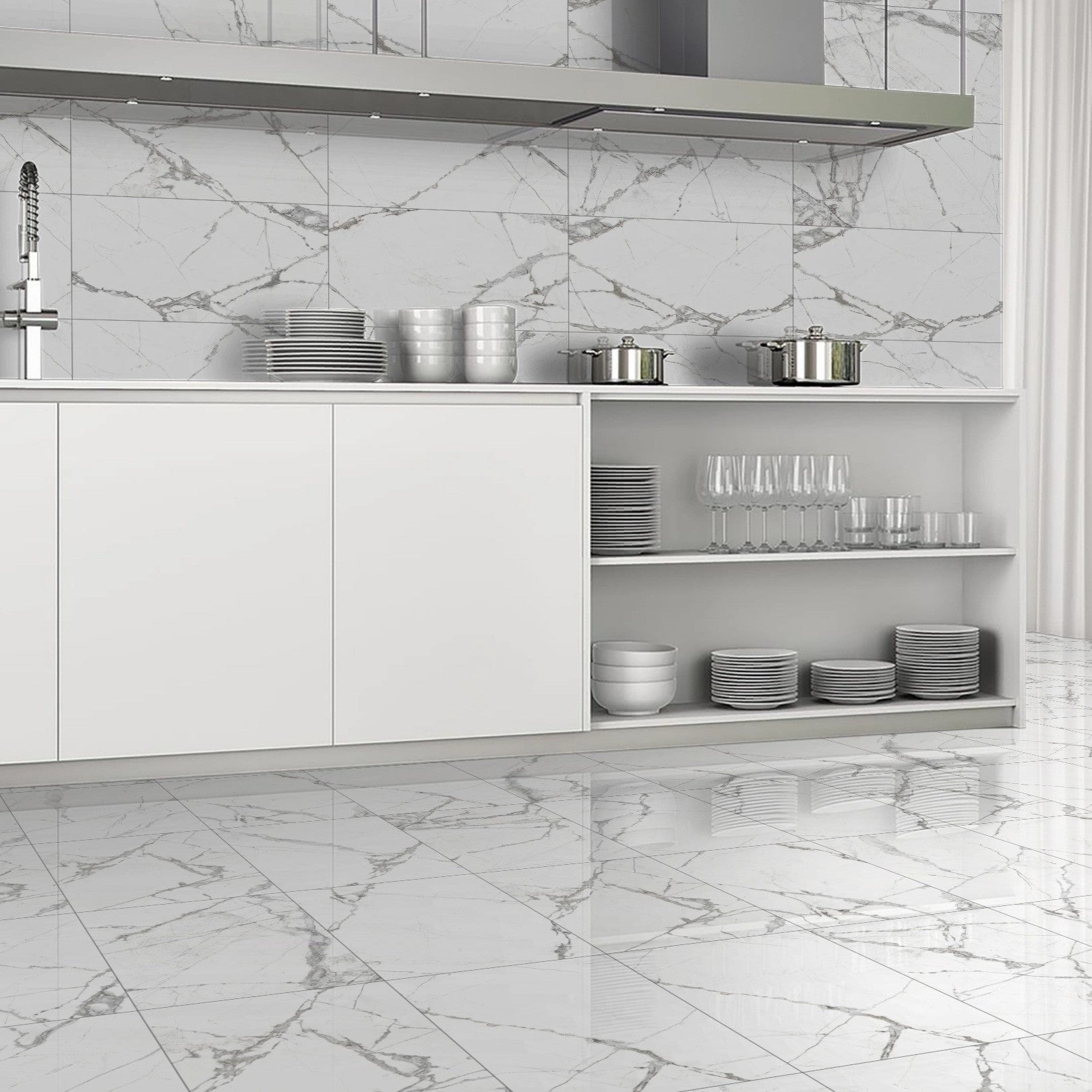 Marble Jade Porcelain 30x60cm Kitchen Bathroom Wall and Floor Tile