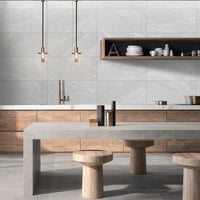 Yorkshire Bianco Matt 30X60cm Bathroom Kitchen Ceramic Wall Tile