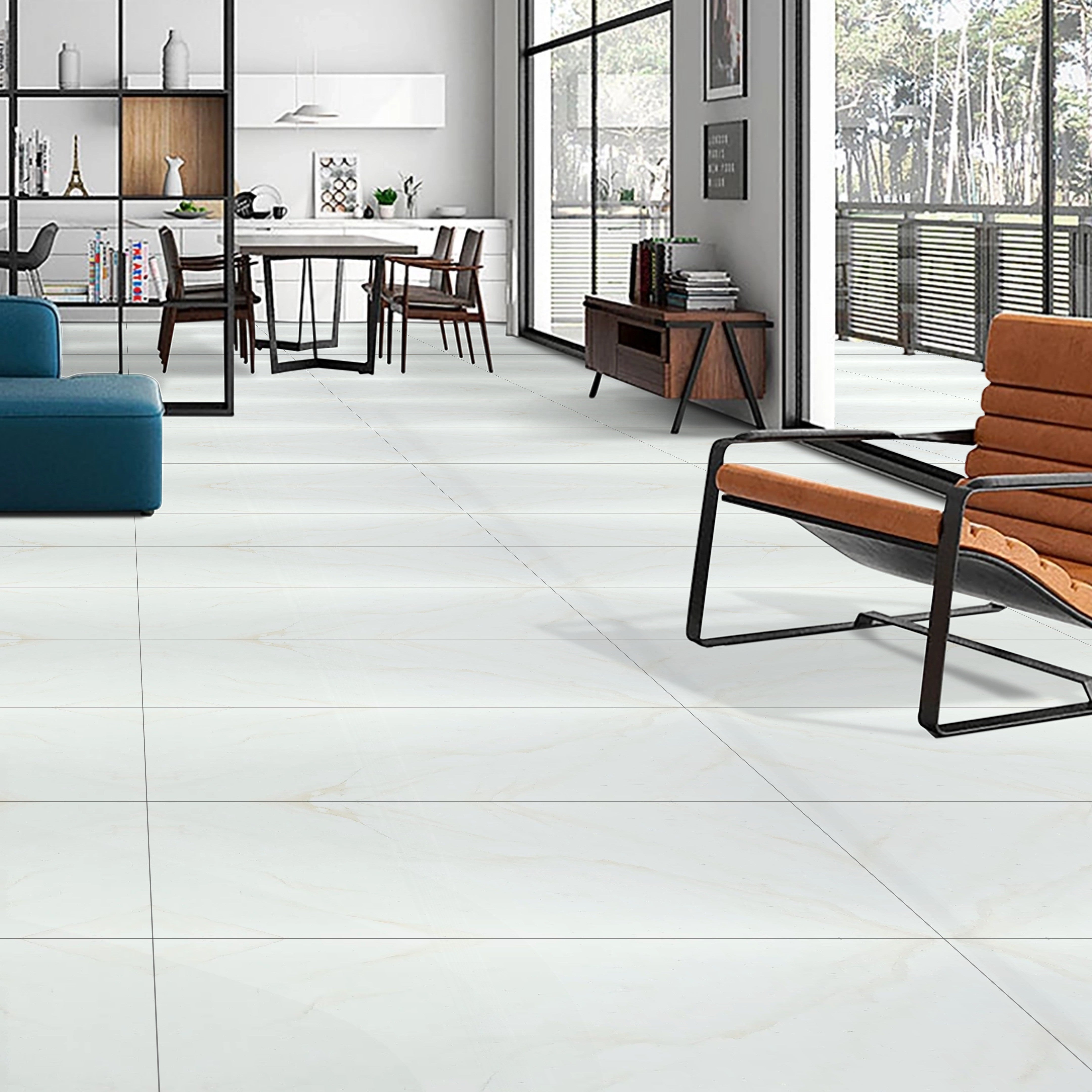 Mirage Pearl Gold Matt Porcelain 60x120cm Wall and Floor Tiles
