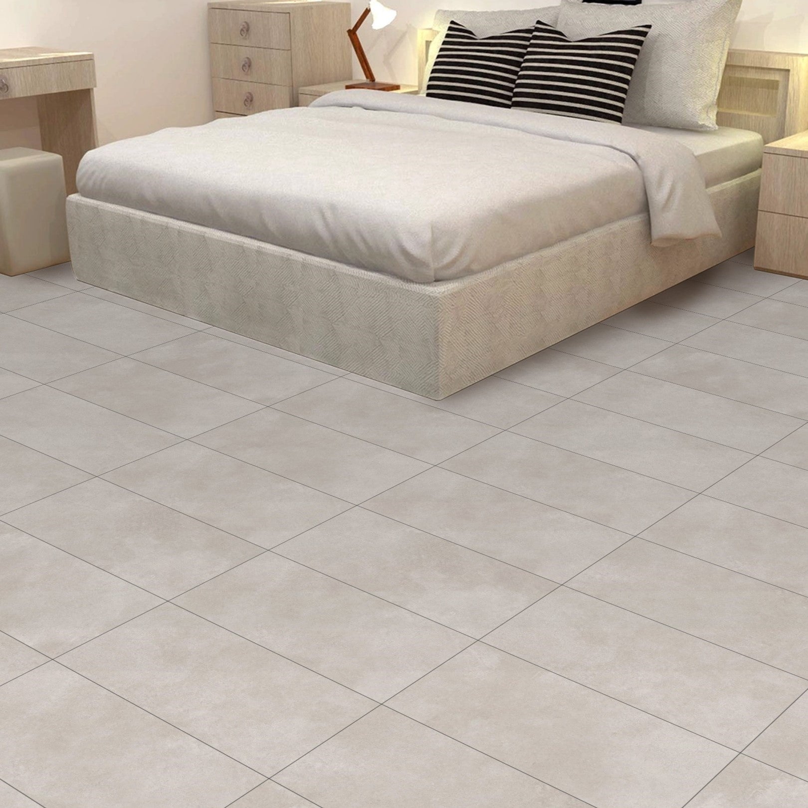 Slate Mist Grey Matt Porcelain 30X60cm Wall and Floor Tile