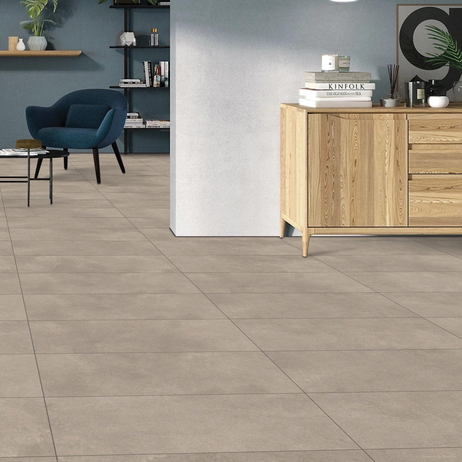 Slate Ash Grey Matt Porcelain 30X60cm Wall Floor Tile