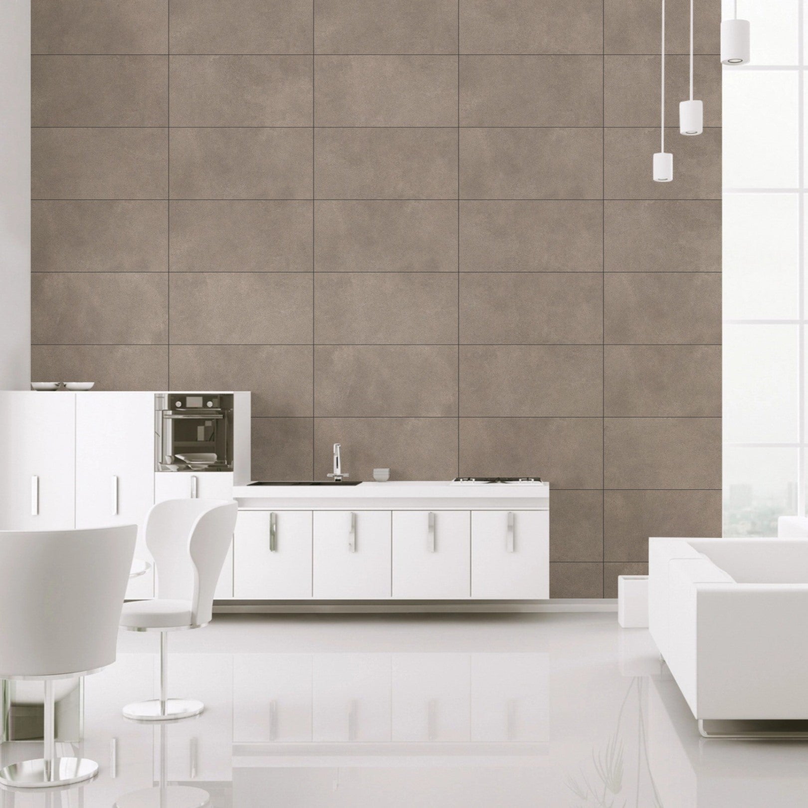 Slate Ash Grey Matt Porcelain 30X60cm Wall Floor Tile