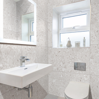 Nova White Matt Porcelain 60x120cm Wall and Floor Tiles