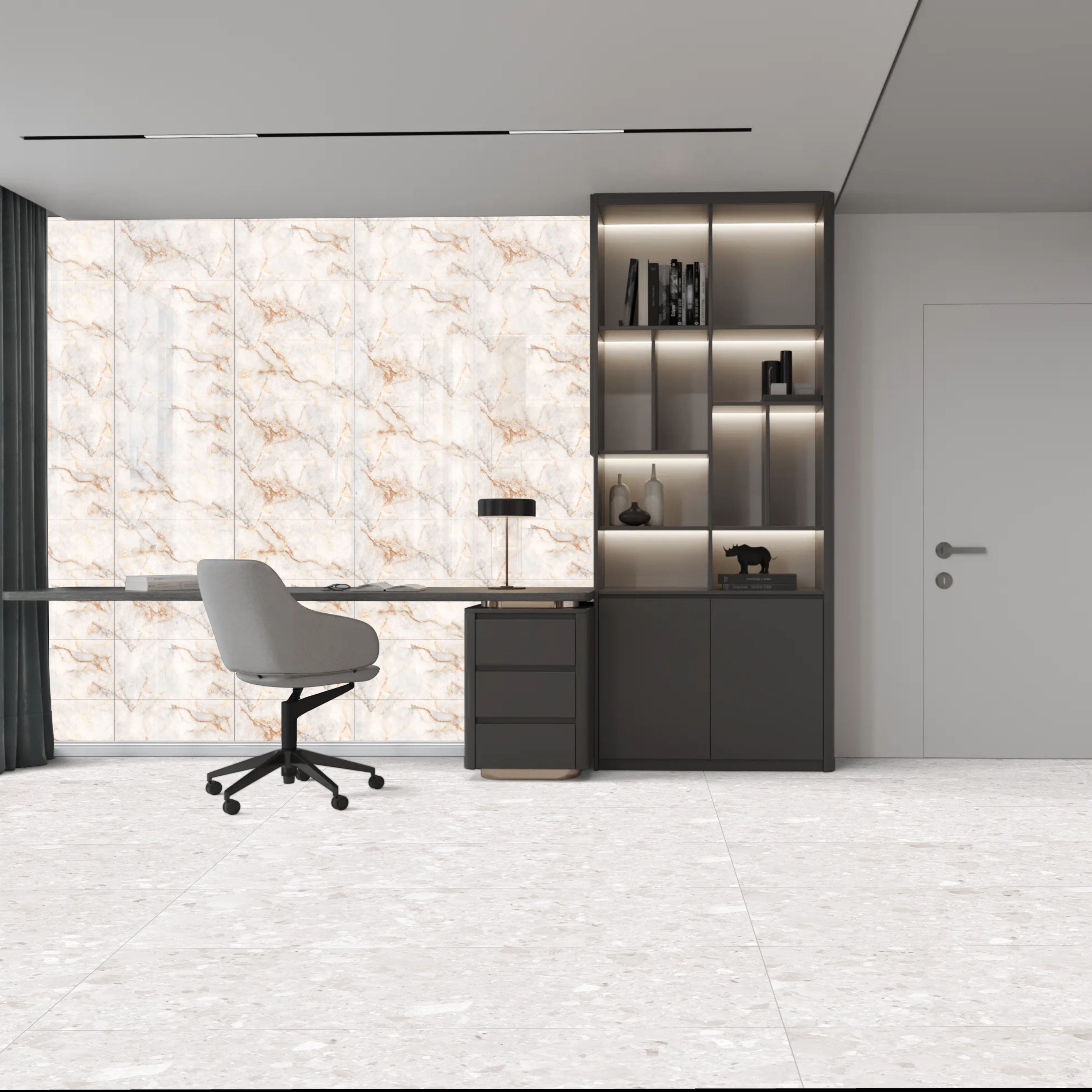 Onyx Gold Gloss 30X60cm Bathroom Kitchen Ceramic Wall Tile