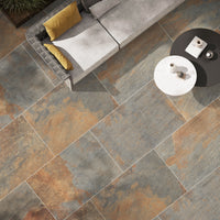 Pennsylvania Bluestone Porcelain 60x90cm Anti Slip Outdoor Parking Garden Matt Tiles
