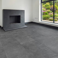 Slate Anthracite Sugar Effect Porcelain 60x120cm Wall and Floor Tile