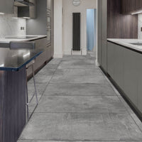 Slate Ash Grey Sugar Effect Porcelain 60x120cm Wall and Floor Tile