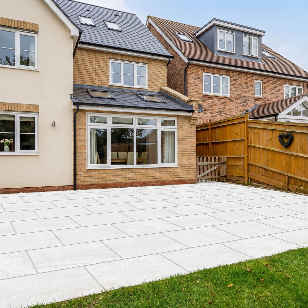 Summit Pearl Outdoor Porcelain Paving Slabs 600x900mm R11 Anti‑Slip 20 ...