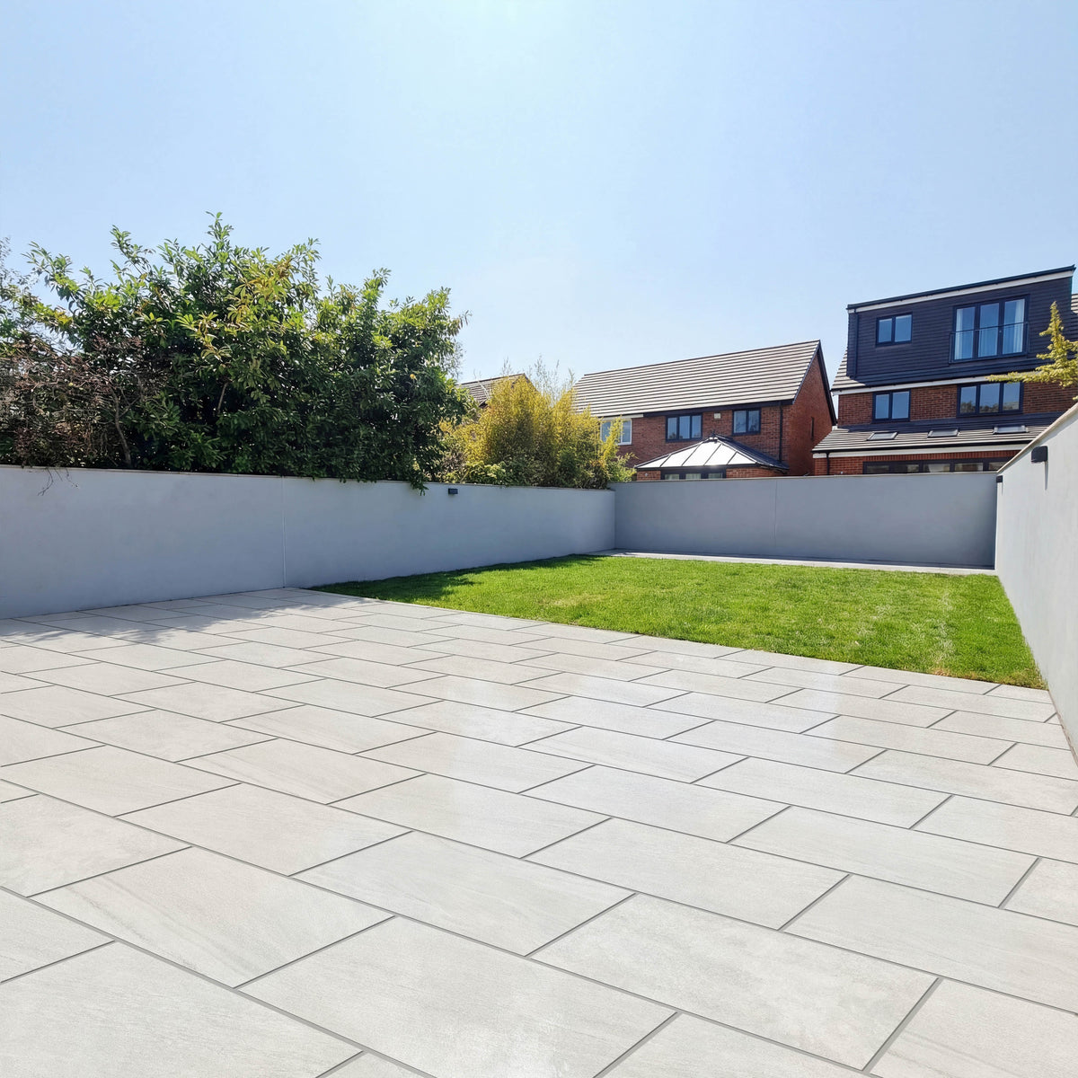 Summit Pearl Outdoor Porcelain Paving Slabs 600x900mm R11 Anti‑Slip 20 ...