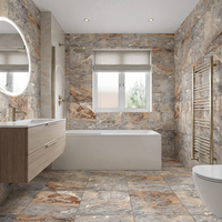 Sunlit Sand Gold Porcelain 60x60cm Wall and Floor Tile