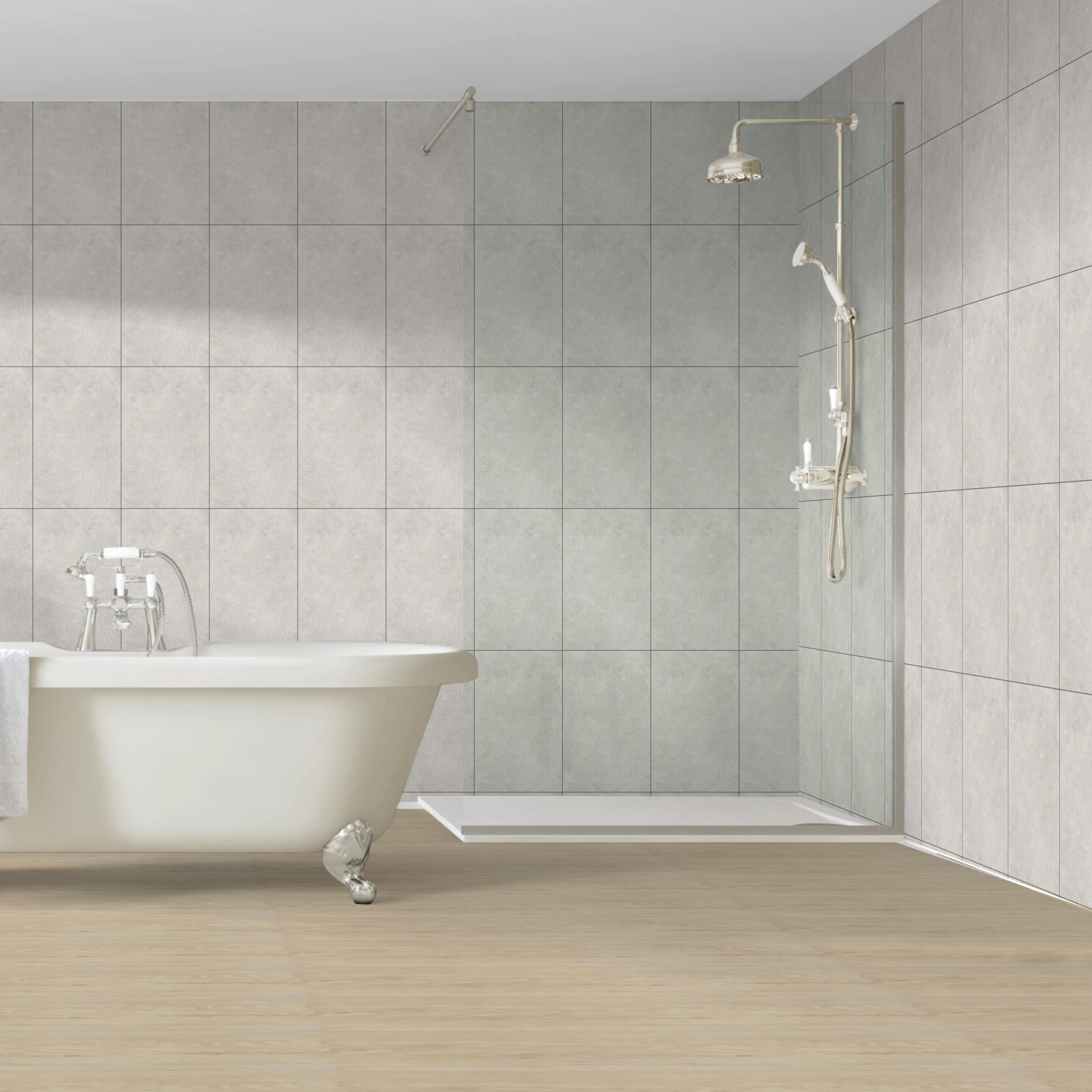 Blight White Marble Gloss Ceramic Wall Tile 25x40cm