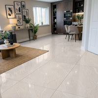 Yorkshire Beige Gloss Porcelain 60x120cm Wall and Floor Tiles