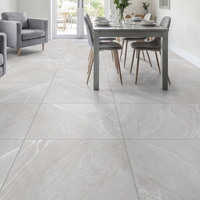 Yorkshire Bianco Matt Porcelain Wall Floor Kitchen Bathroom Tiles 60x60cm