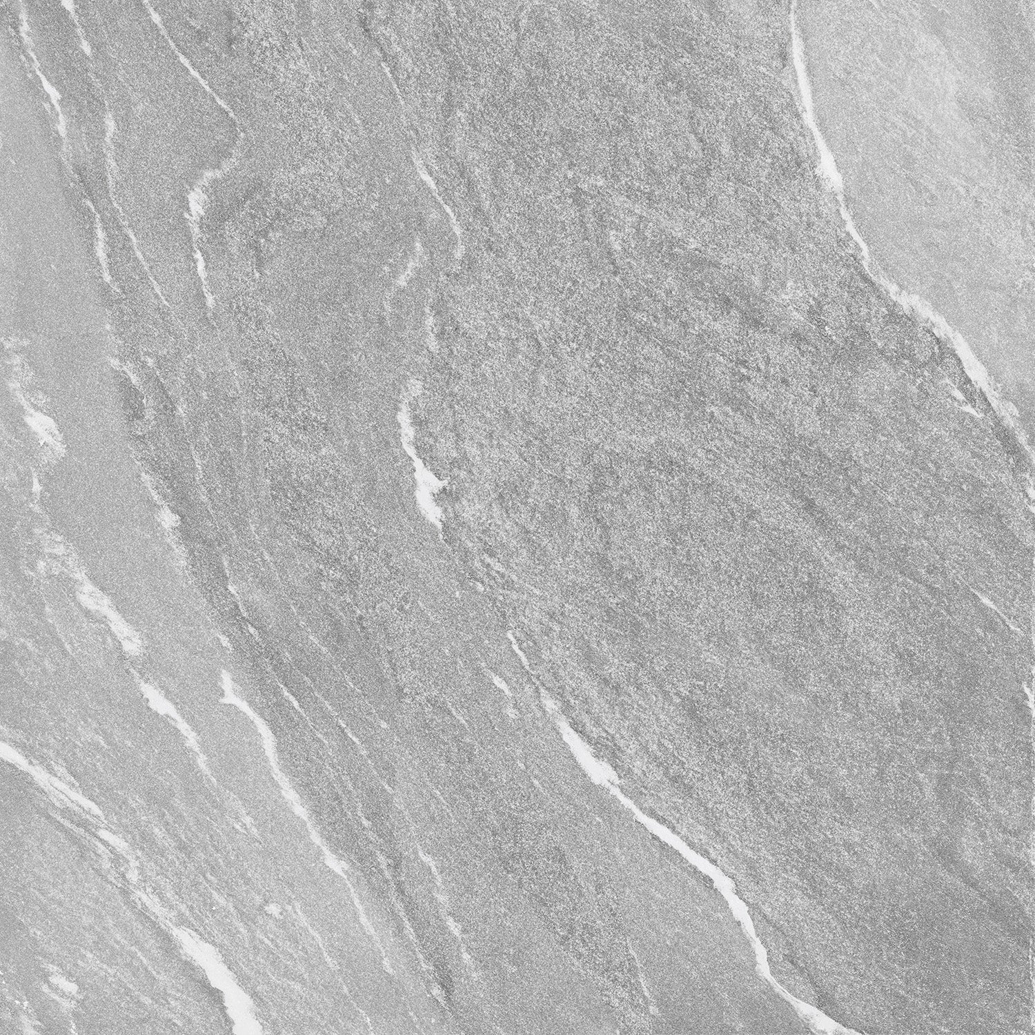 Yorkshire Grey Gloss Porcelain Wall Floor Kitchen Bathroom Tiles 60x60cm
