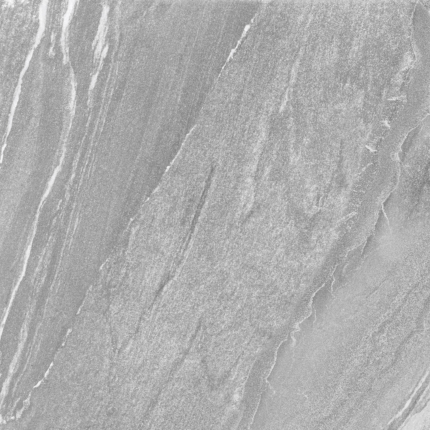 Yorkshire Grey Gloss Porcelain Wall Floor Kitchen Bathroom Tiles 60x60cm