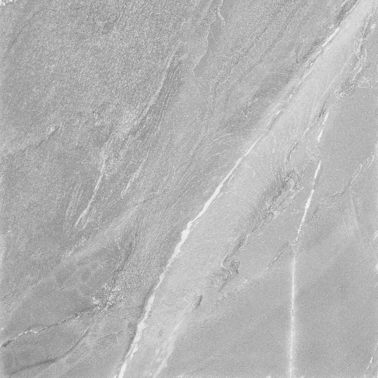 Yorkshire Grey Gloss Porcelain Wall Floor Kitchen Bathroom Tiles 60x60cm