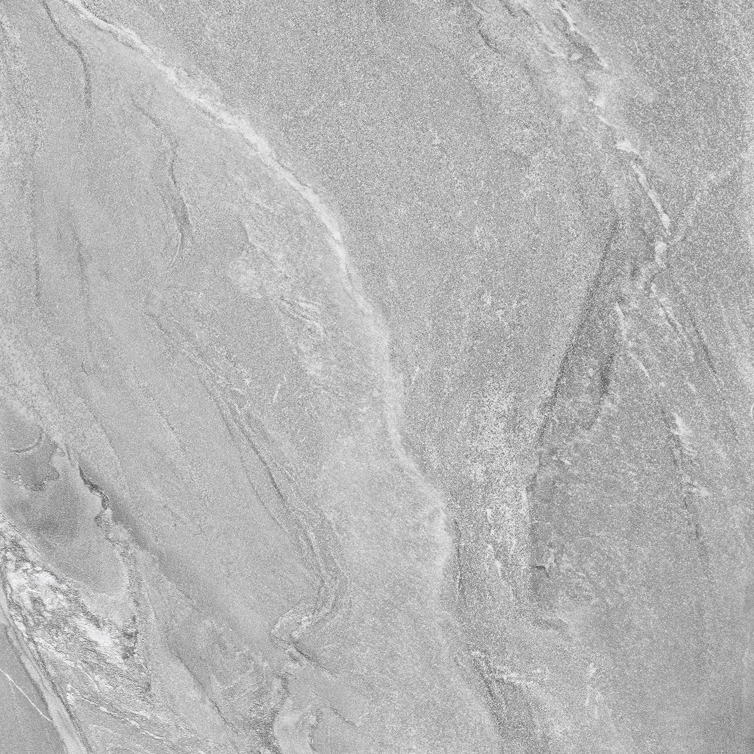 Yorkshire Grey Gloss Porcelain Wall Floor Kitchen Bathroom Tiles 60x60cm