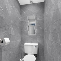 Yorkshire Grey Matt 30X60cm Bathroom Kitchen Ceramic Wall Tile