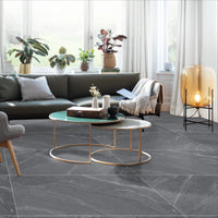 Yorkshire Nero Gloss Porcelain 60x120cm Wall and Floor Tiles