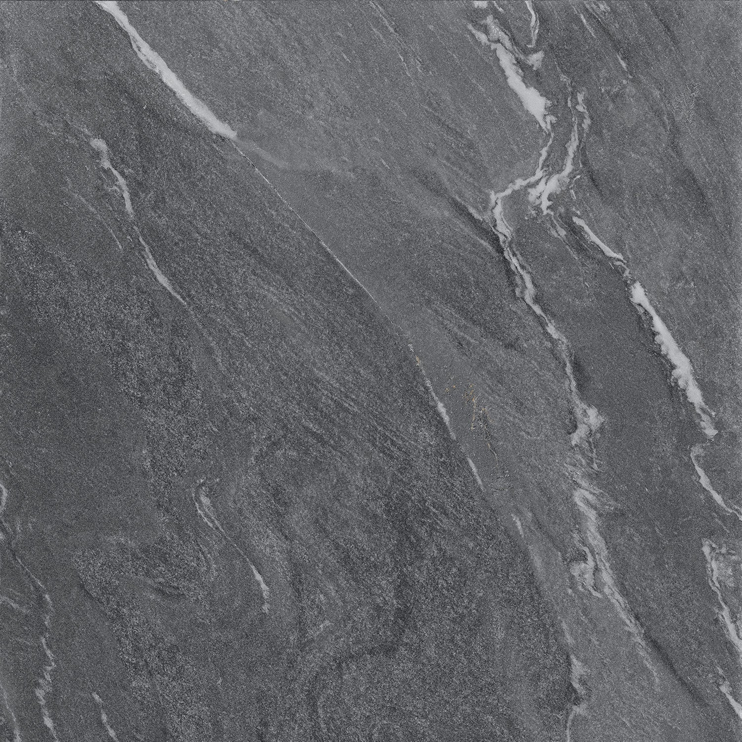 Yorkshire Nero Gloss Porcelain Wall Floor Kitchen Bathroom Tiles 60x60cm