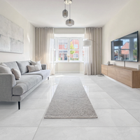 Alabaster Cloud Gloss 60X120cm Porcelain Bathroom Kitchen Wall Floor Tile