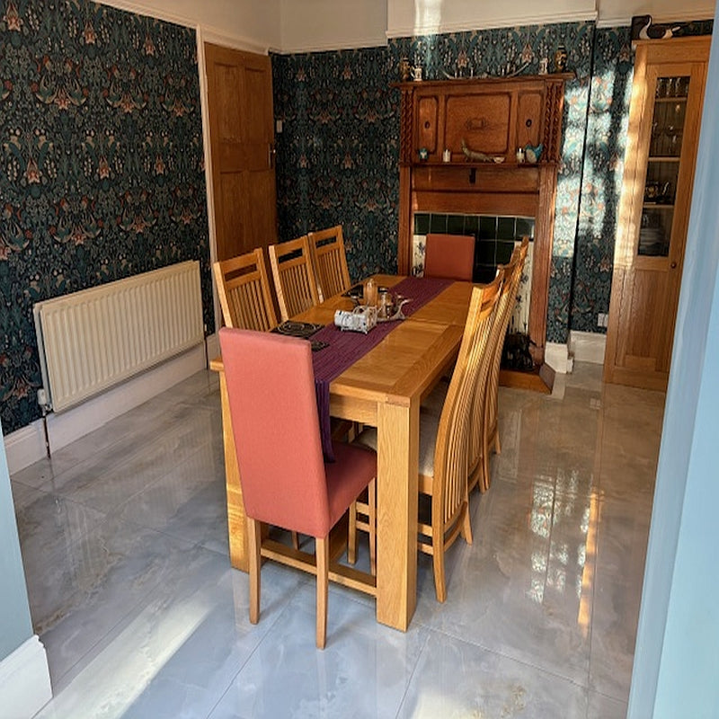 Coral Onyx Gloss Porcelain 60x120cm Wall and Floor Tiles