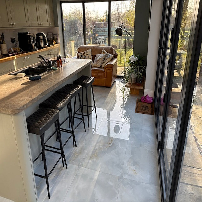 Coral Onyx Gloss Porcelain 60x120cm Wall and Floor Tiles