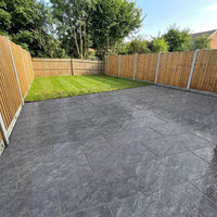 Luminescent Nero Porcelain 60x90cm Anti Slip Matt Outdoor Floor Tiles