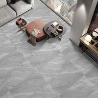 Yorkshire Grey Gloss Porcelain 60x120cm Wall and Floor Tiles