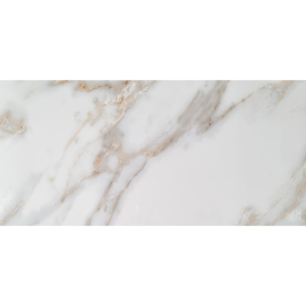 Golden Ivory Marble Polished Porcelain 30X60cm Wall and Floor Tiles