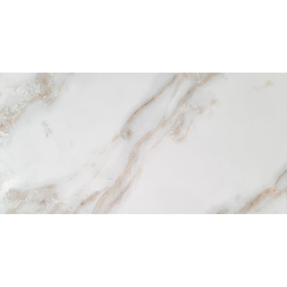 Golden Ivory Marble Polished Porcelain 30X60cm Wall and Floor Tiles