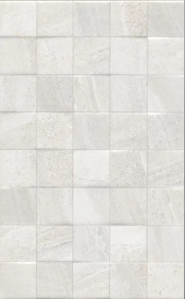 Suva White Mozaik Matt Patchwork Ceramic 25x40cm Wall Tiles