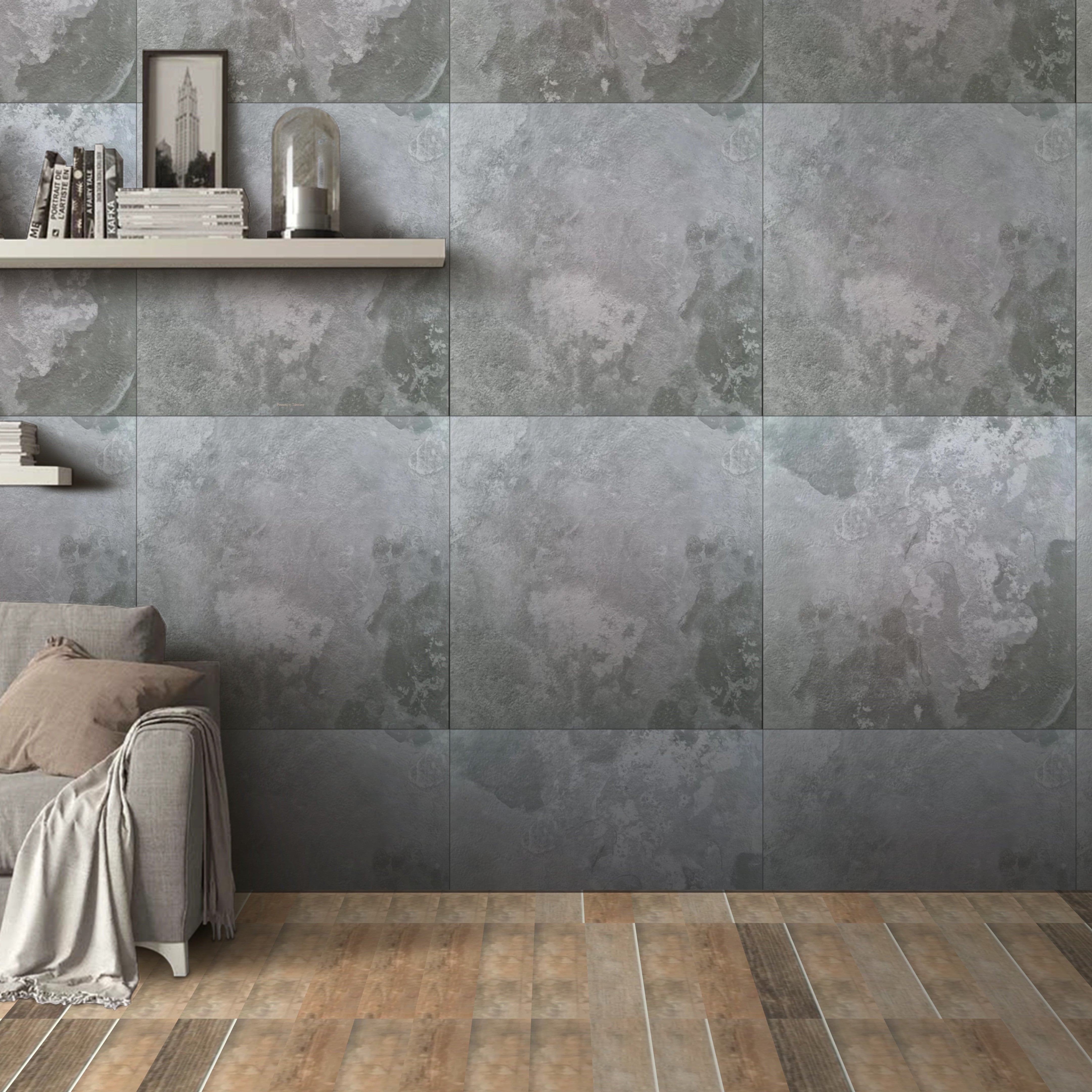 Mistwoven Ash Grey Matt Porcelain 60X60cm Residential Wall Floor Tile